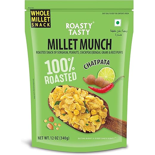 Millet Munch Chatpata Snacks 340g