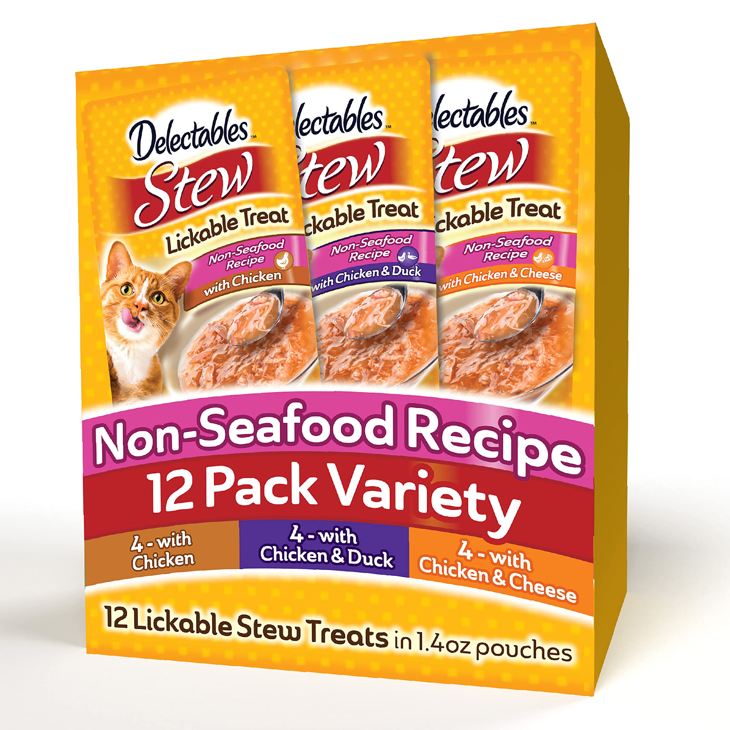 Buy Hartz Delectables NonSeafood Stew Lickable Wet Cat Treats for
