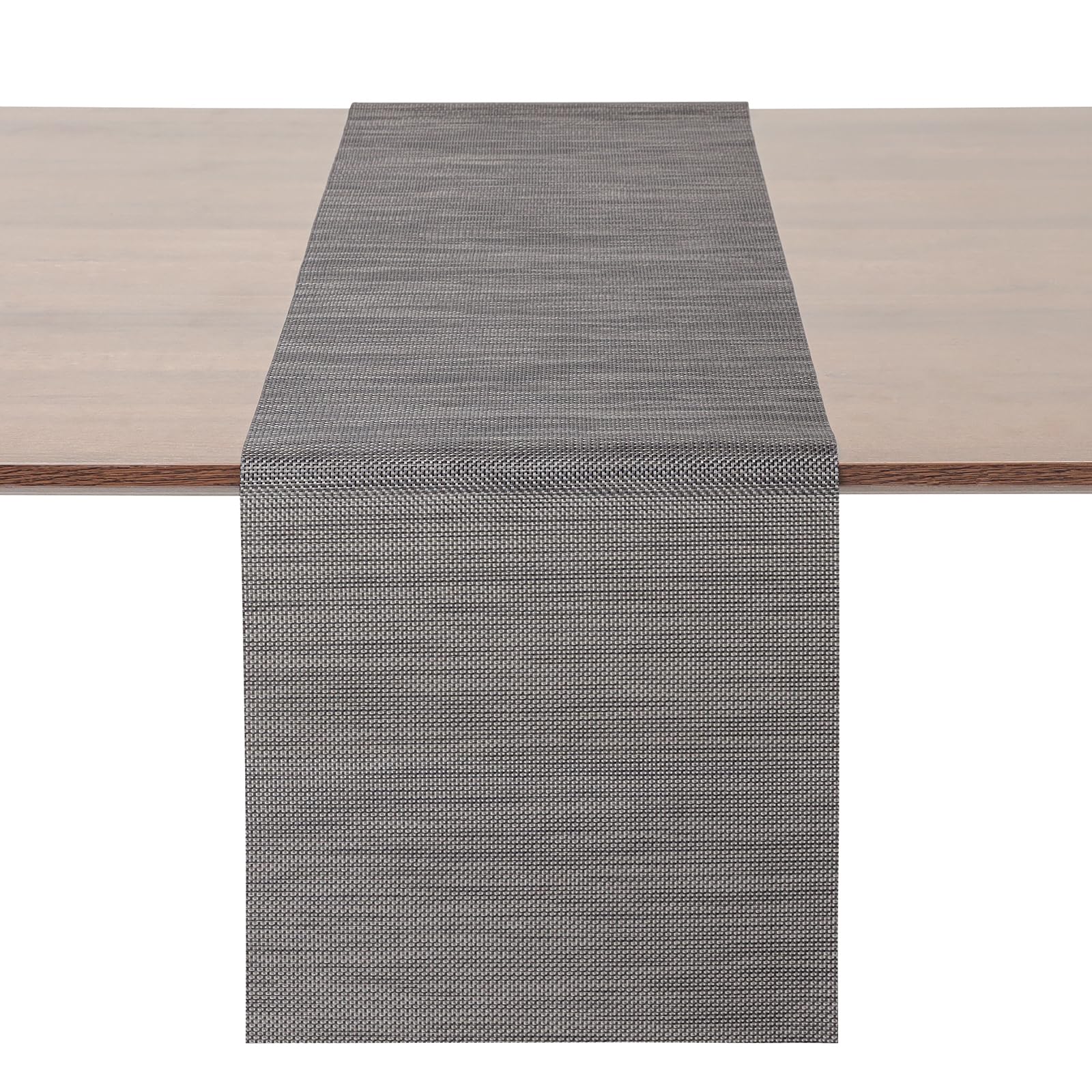 Chemin de table lavable anti-tache marron foncé pour préserver vos meubles