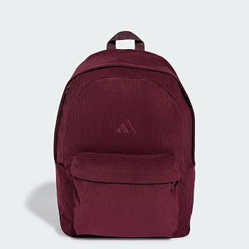 adidas Unisex Essentials Material Backpack, maroon/amazon red, One Size