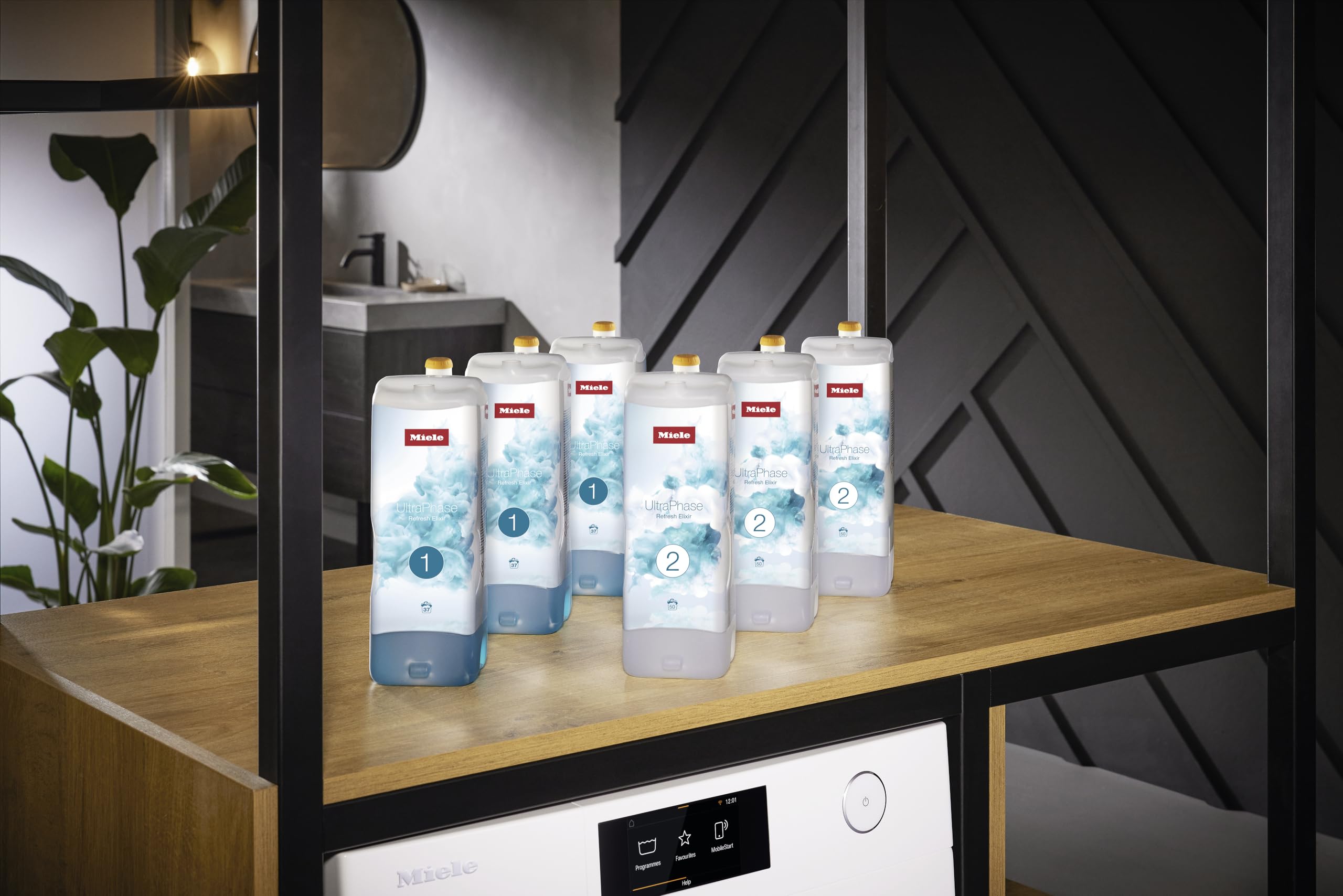 【peco】純正⭐︎Miele UltraPhase 1 & 2 5本セット Miele Ultraphase 1 and 2 Refresh Elixir Laundry Detergent and Odor