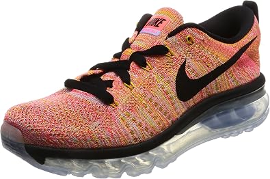 Nike Wmns de Las Mujeres Flyknit MAX, Turquesa/Black-Hot Punch : Amazon.es:  Zapatos y complementos