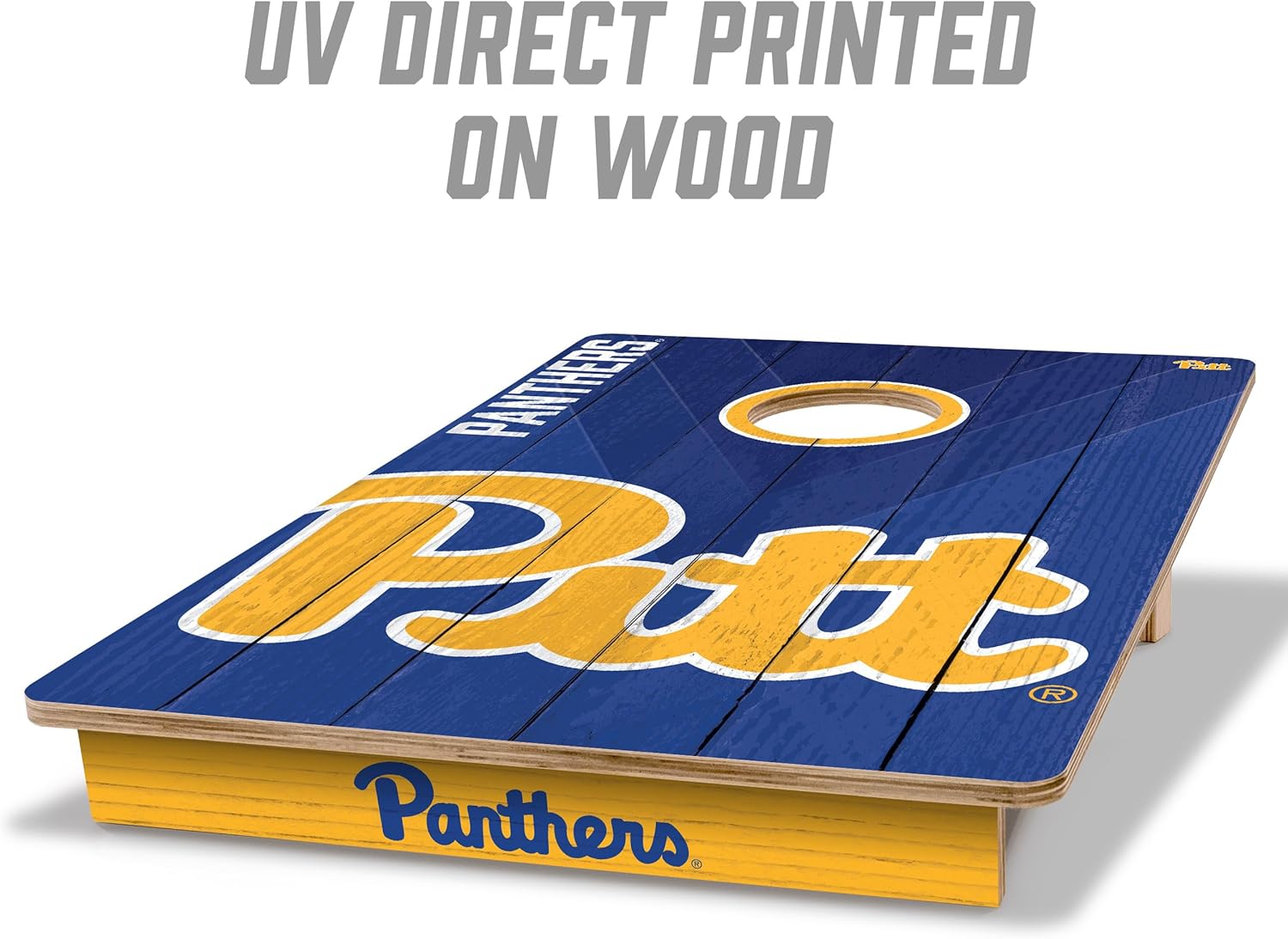 YouTheFan NCAA 2’ x 3’ Wood Cornhole Game with Logo Bags