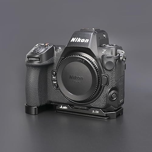 Miniatura 7 de FocusFoto Placa base de liberación rápida QR placa soporte para cámara Nikon Z8 sin espejo, compatible con trípode estándar Arca-Swiss Ballhead