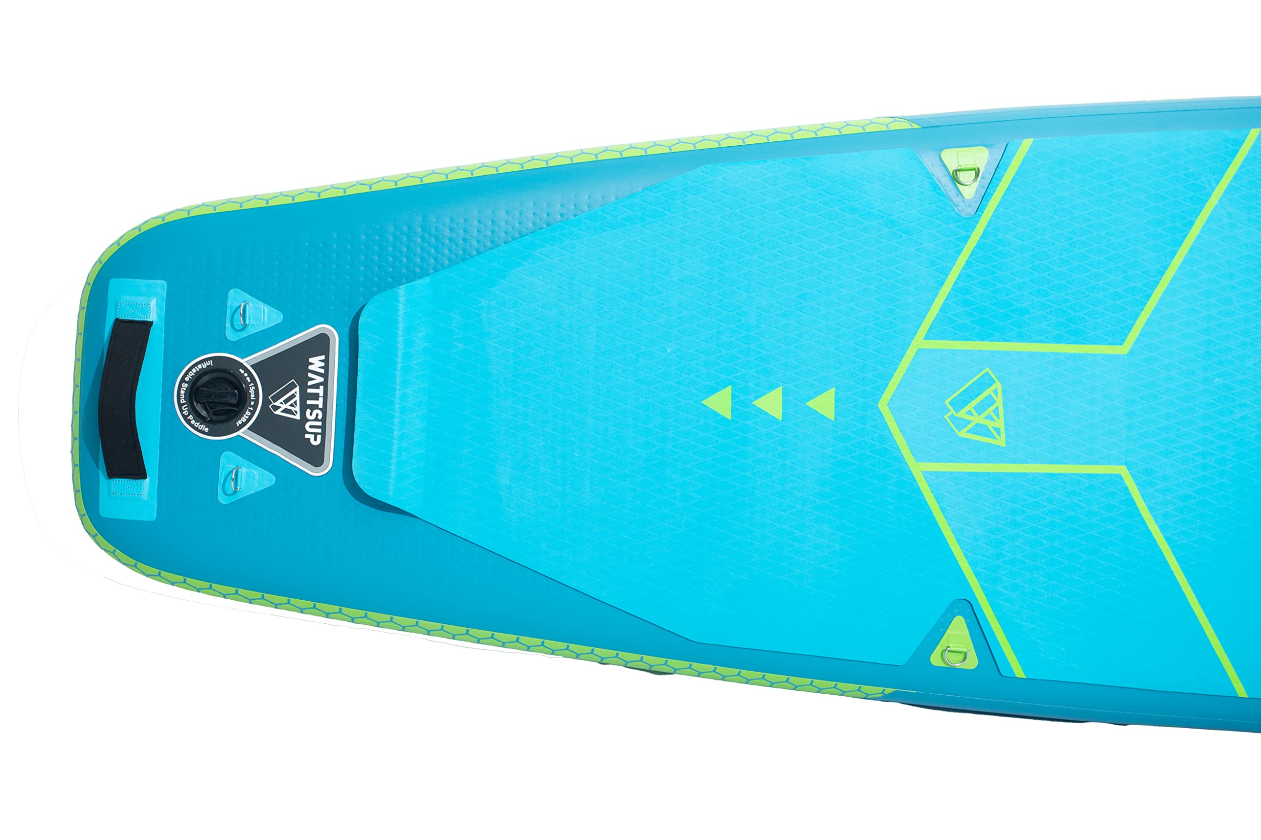 W WATTSUP - pb -wpik116k - wattsup pike 11'6 (combo kayak) - spessore 15 cm - goccia - punto rigido e robusto - 150 kg