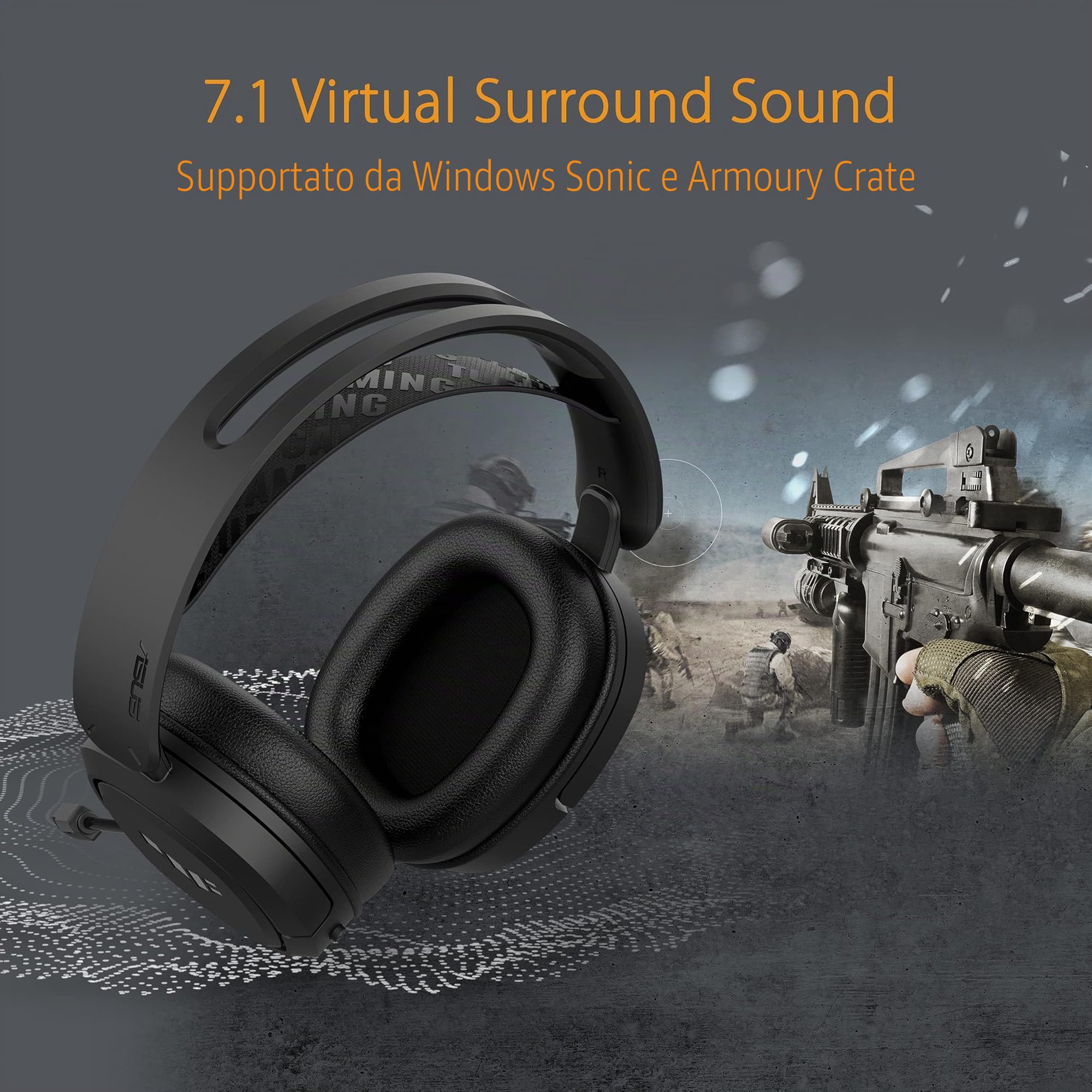 ASUS - TUF Gaming H1 Wireless
