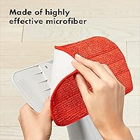 Vista 2 de OXO Good Grips – Spray Mopa de microfibra con estropajo desmontable
