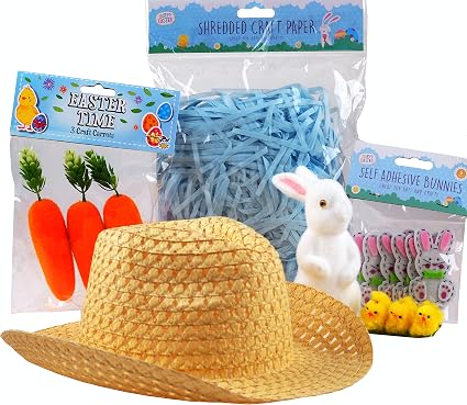 Yellow Easter Bonnet Cowboy Hat 