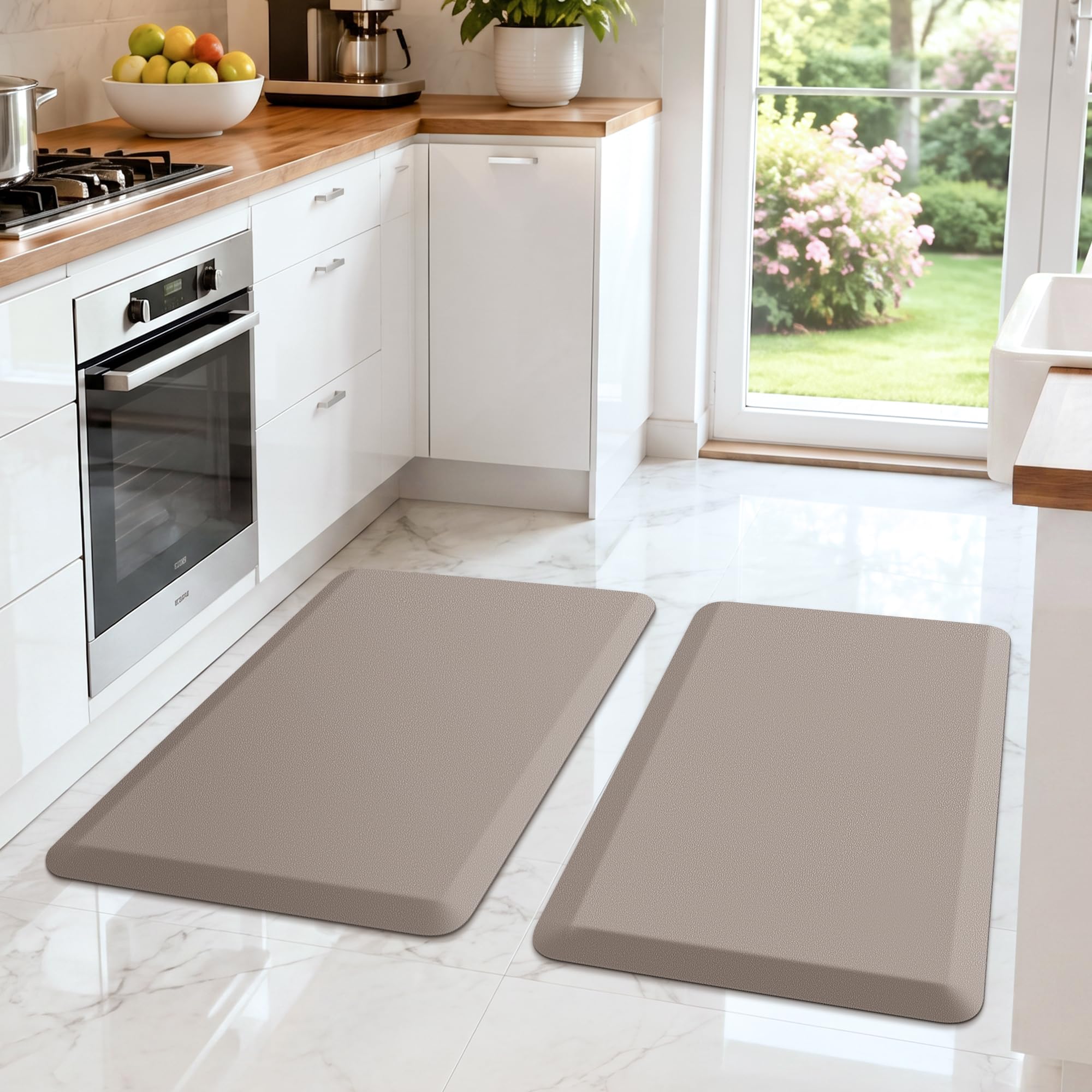 HappyTrends 2 PCS Kitchen Mat Cushioned Anti-Fatigue Floor Mat — Amazon image 32