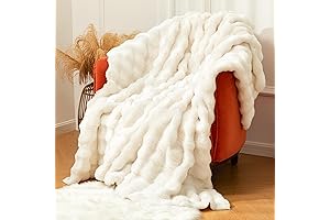 Plush Marshmallow Throw Blanket