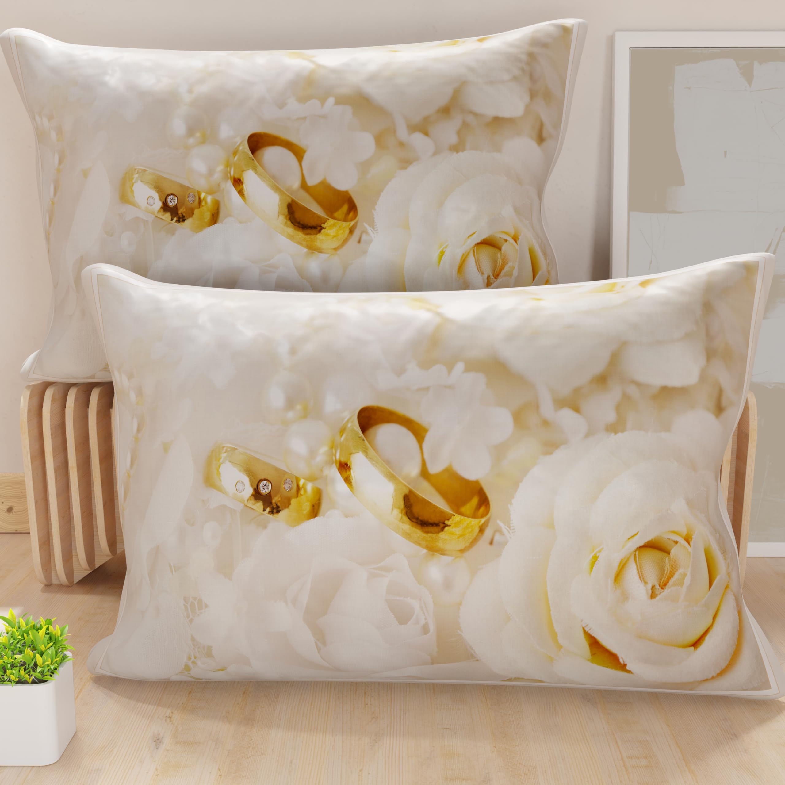Petti Artigiani Italiani – 2 Kissenbezüge 70x50 cm Mikrofaser – Sofakissenhüllen Dekokissen – Zierkissenbezüge für Couch, Bett, Wohnzimmer – Weiche Kissenhüllen mit modernem Design – Made in Italy