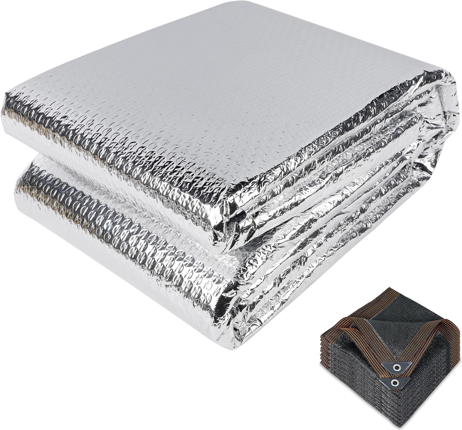 59IN x 8.2FT Insulation Roll & 10 x 20 FT Shade Cloth 50%