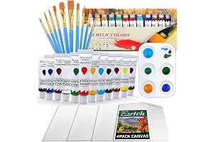 ESRICH Acrylic Painting Set - Budget-Friendly Masterpiece Creation