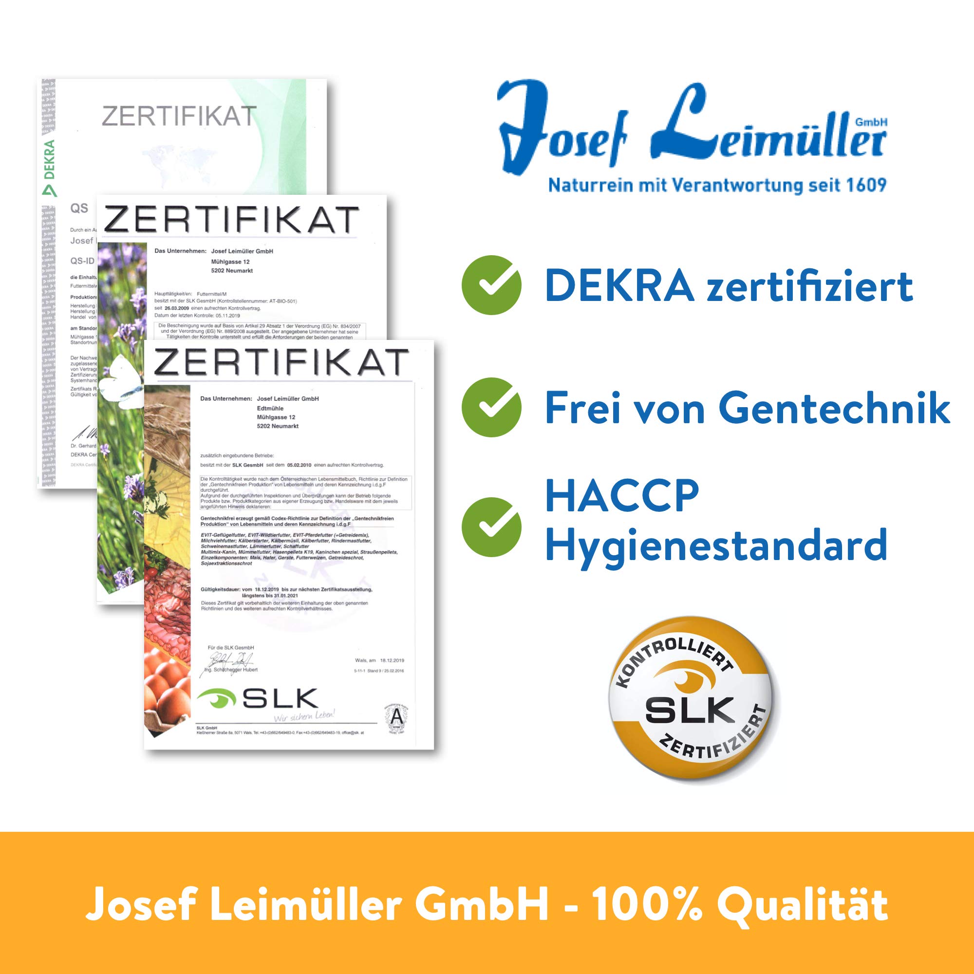 Leimüller Granulat Classic dla królików 25 kg – pasza dla królików granulat