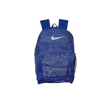 Nike Brasilia Mesh Backpack 9.0 Backpack Bags Game Royal/Game Royal/White, Mesh/Polyester