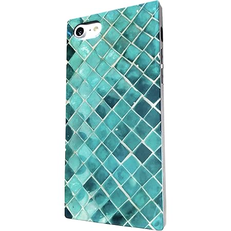 Amazon Co Jp P Rize Iphone ケース 7 8 Se第2世代 スクエア エメラルド グリーン スケイル 鱗 ウロコ 柄 メタリック 表面 光沢 耐衝撃 Tpu素材 Iphone7 Iphone8 Iphonese第2世代 スマホ ケース バンパー カバー 家電 カメラ