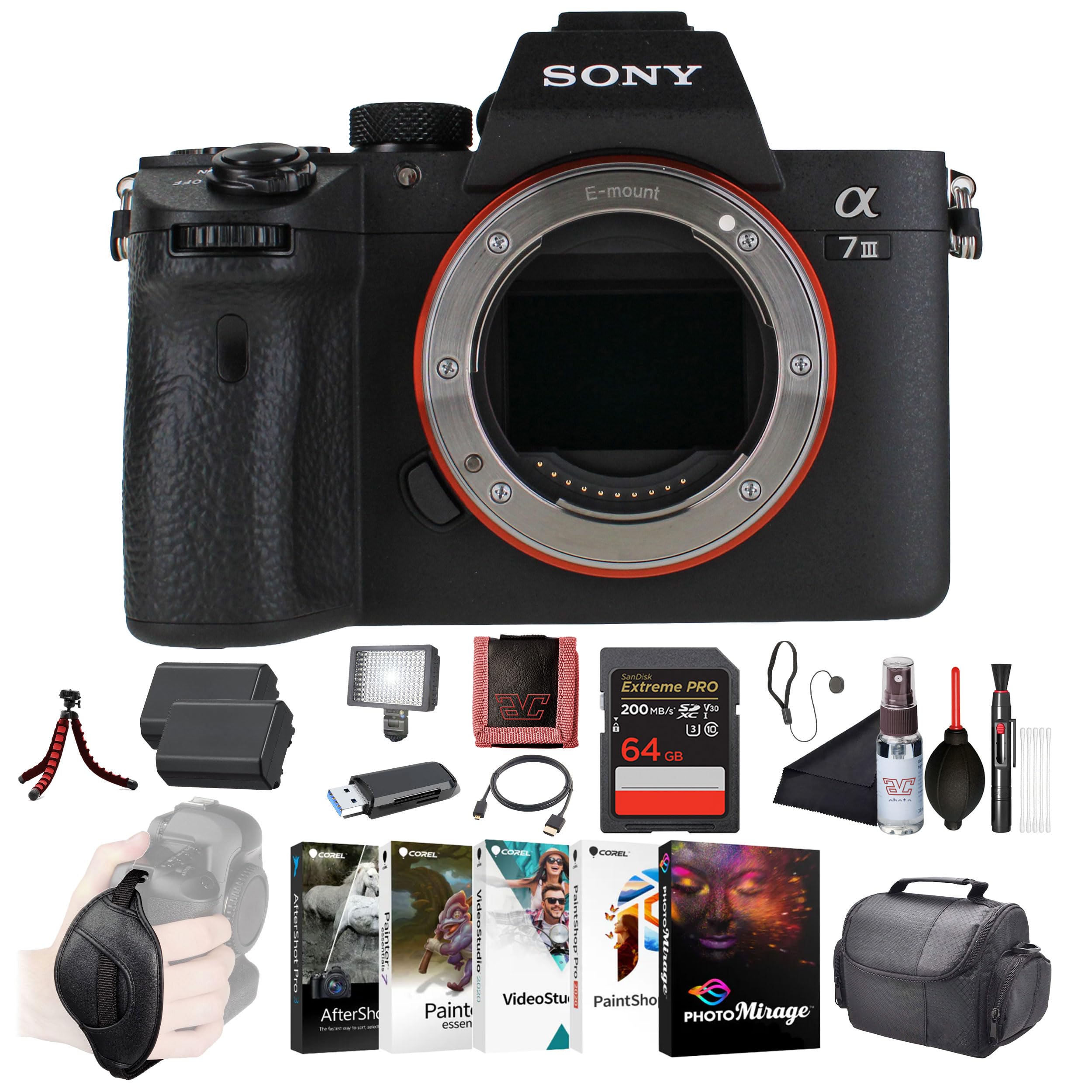 SONY α 7 III ILCE-7M3 Amazon.com : Sony a7 III ILCE7M3/B Full-Frame Mirrorless