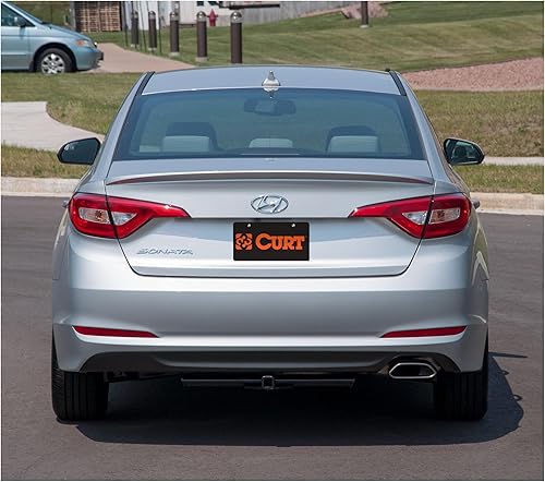 Miniatura 8 de CURT 11402 Enganche de remolque Clase 1, receptor de 1-1/4 pulgadas, se adapta a Hyundai Sonata, Kia Optima