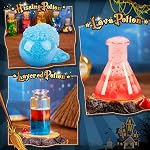 Alritz Science Potions Kit pour les enfants, 23 Bouteilles magiques de potion, Bouteillons Cauldron,DIY Artisanat Kit Anniversaire Fête Décorations Cadeaux Jouets pour les garçons filles 8 9 10 11+ Années