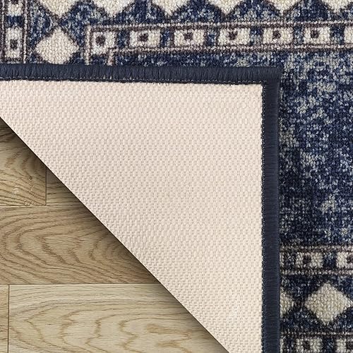 Miniatura 53 de Antep Rugs Alfombras modernas con bordes de 2 x 7 pies antideslizantes (antideslizante) de perfil bajo con parte trasera de goma para interiores