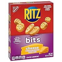 Vista 12 de RITZ Bits - Galletas para sándwich de queso, 8.8 onzas