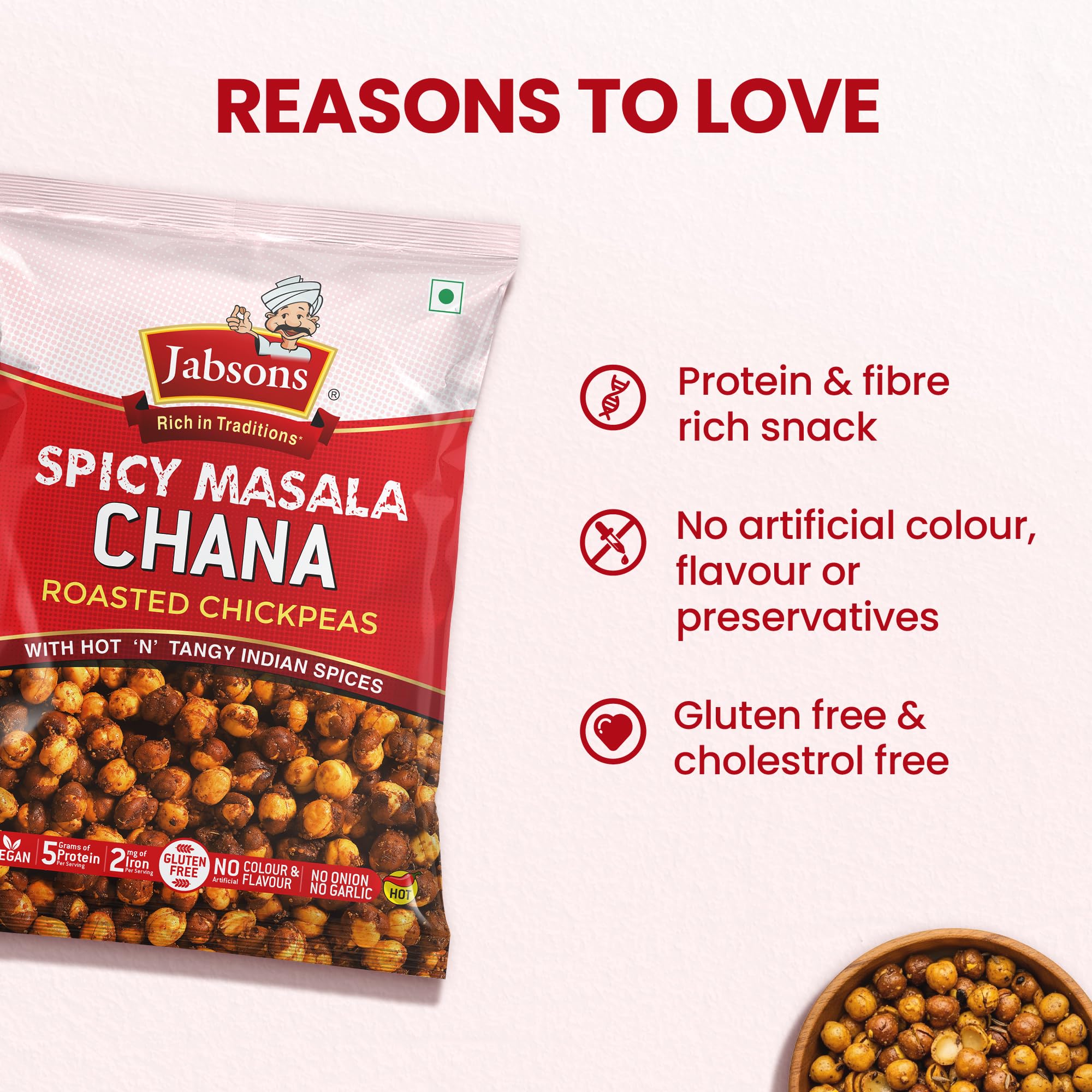 Amazon.com : Organic Roasted Chana Spicy Masala : Garam Masalas
