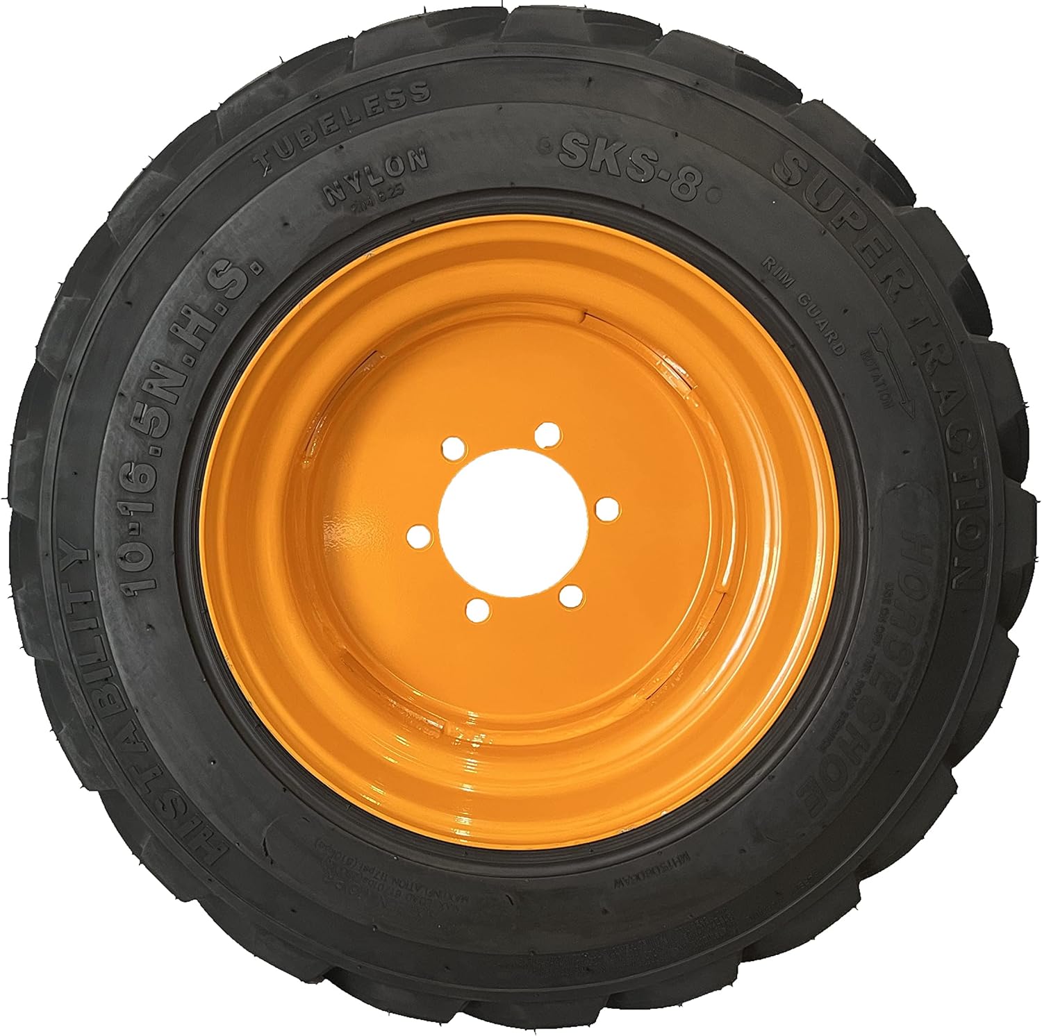 2 New Horseshoe Falabella Turf-King Lawn Mower Tires 23x8.50-12 6 Ply - Color Sidewall Tires