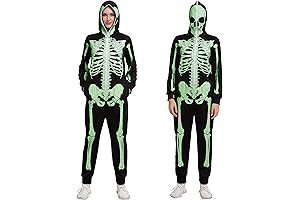 Halloween Adult Women Skeleton Jumpsuit