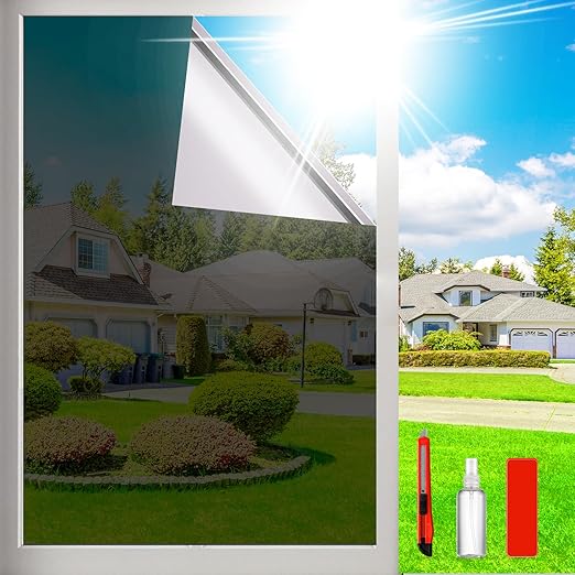 One Way Privacy Window Film Sun Blocking, Heat Blocking