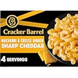 Mac and Cheese, 1 Box, for Easy Dinner or Dinner Sides, Sharp Cheddar Flavor, No Artificial Flavors or Dyes, 14 oz