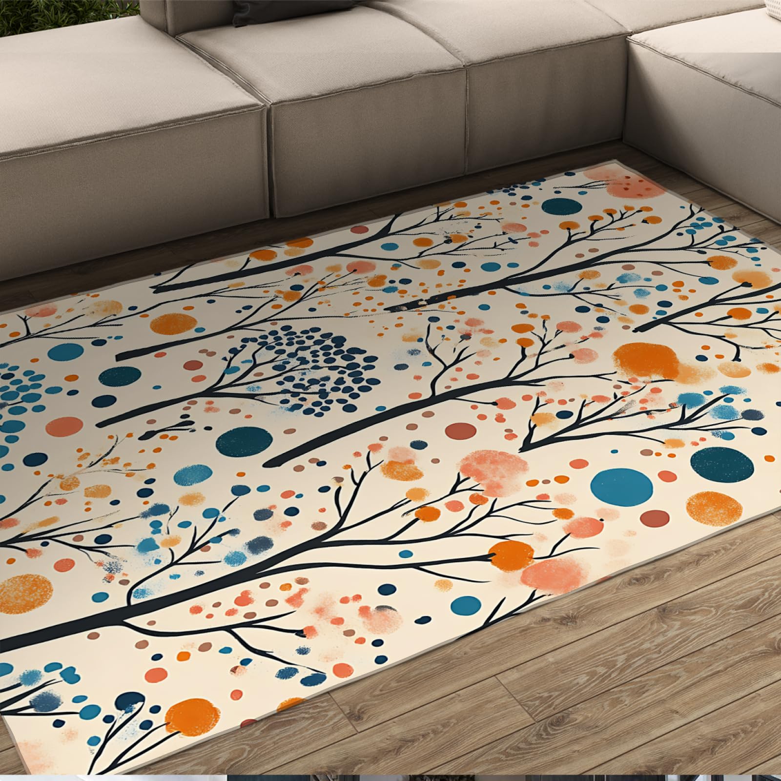 Tapis enfant boho doux pour créer un coin de jeu sécurisé et chaleureux