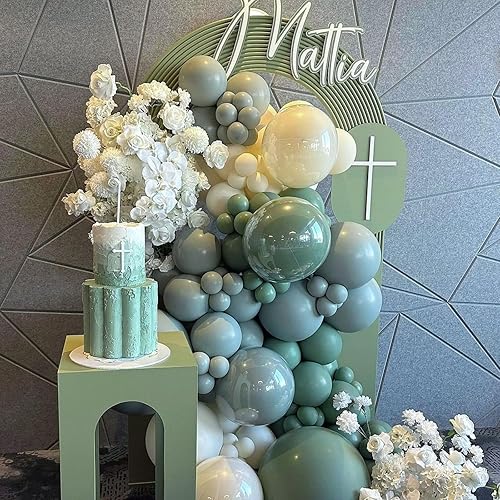 Miniatura 45 de Globos rosa y amarillos, globos retro amarillo rosado de 12 pulgadas, globo de látex naranja macarón rosa polvo para niñas, globos boho margarita