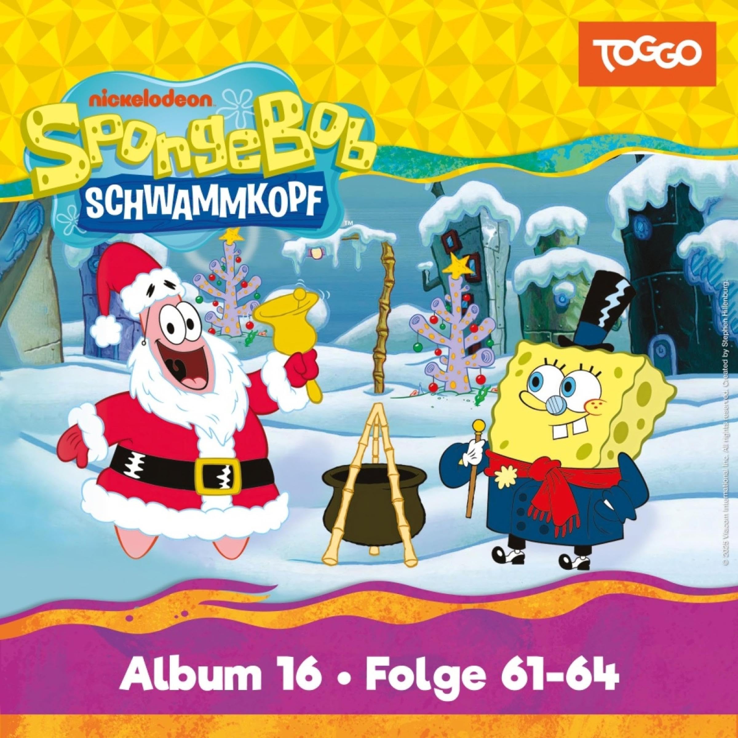 Cover art for SpongeBob Schwammkopf 16. Das Original-Hörspiel zur TV-Serie