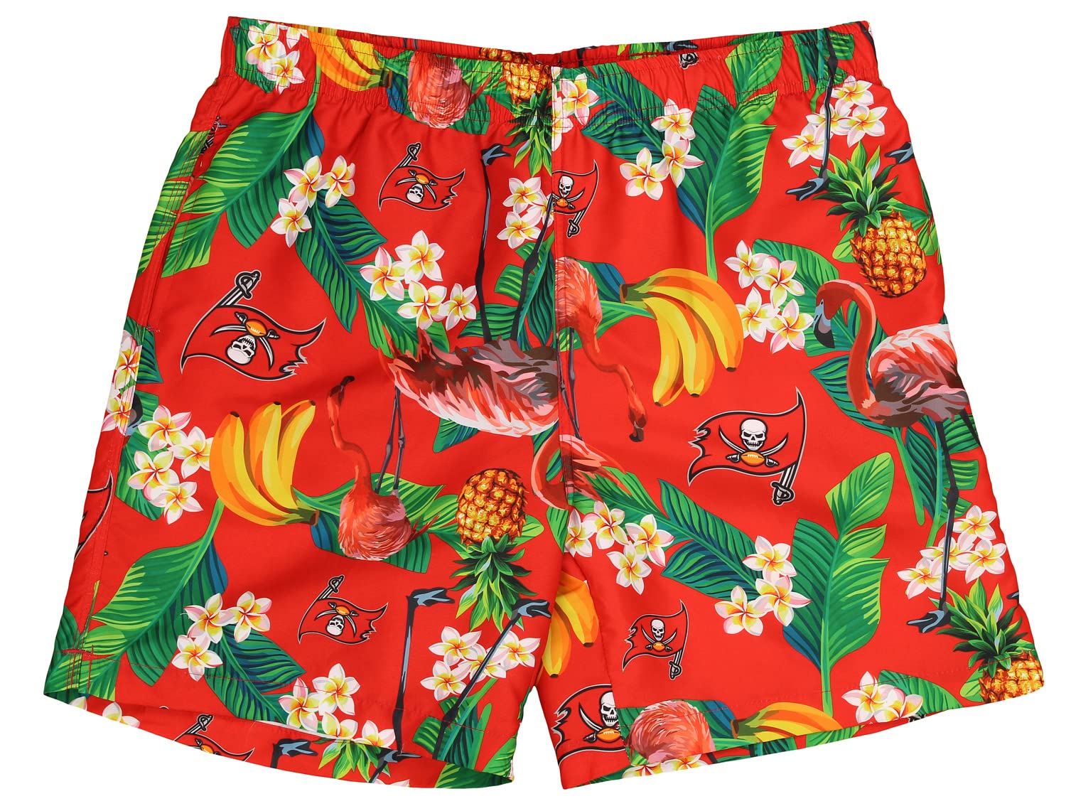 FOCO NFL Men's Tampa Bay Buccaneers Floral Walking Short, XX-Large