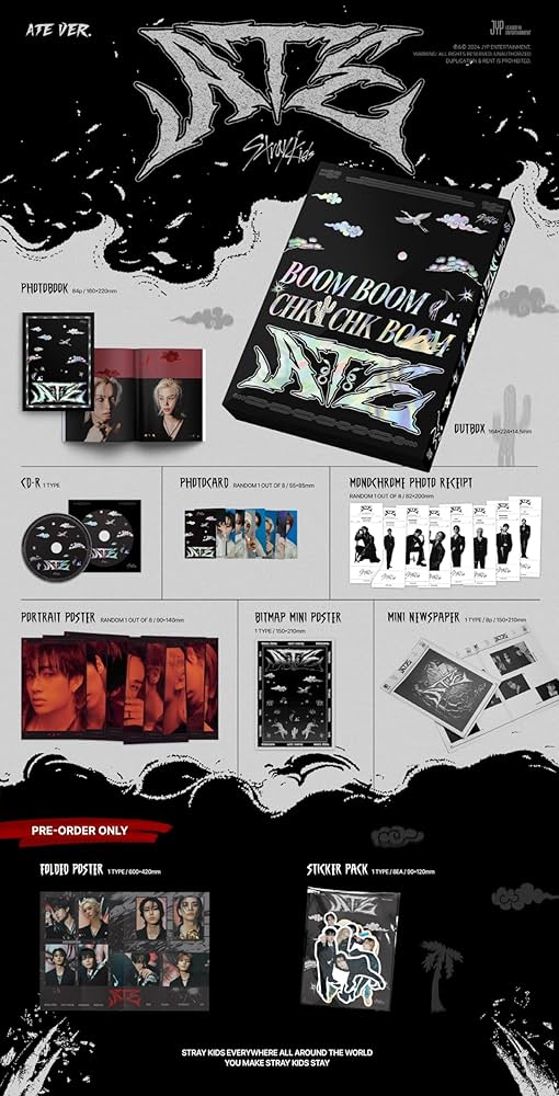 stray kids アルバムまとめ売り 限定版等 Stray Kids ニューアルバム SKZHOP HIPTAPE 『合 (HOP)』で2024