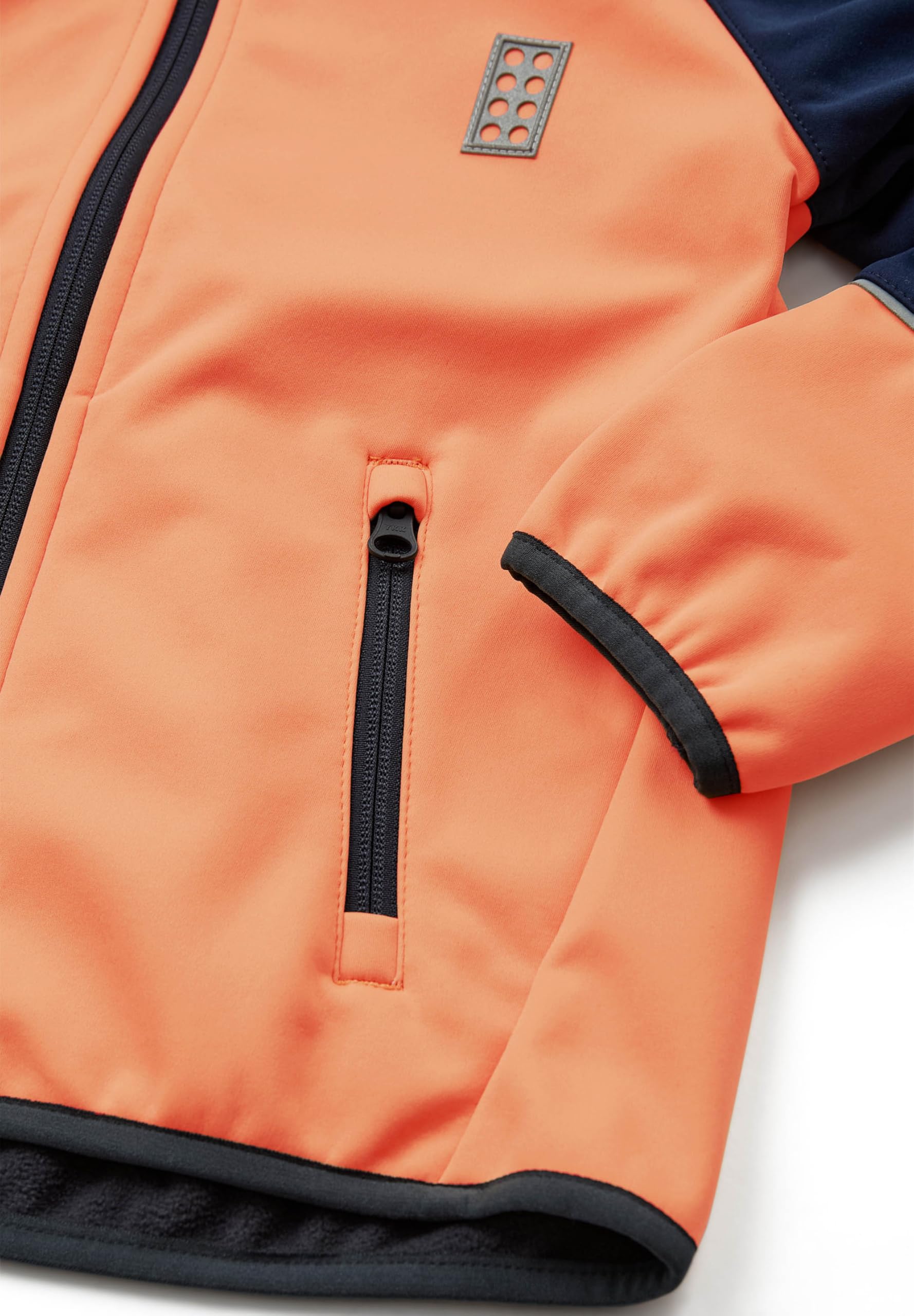 Kabooki LEGO® Kinder Softshelljacke – Wind- und wasserabweisende Übergangsjacke für Jungen und Mädchen