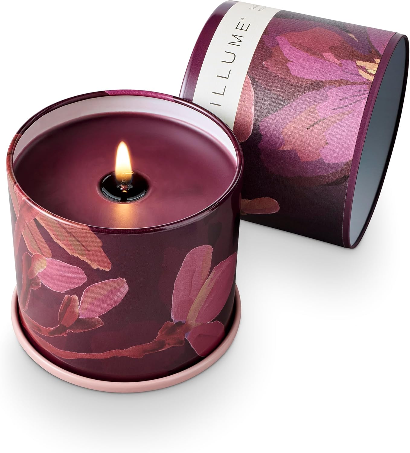 Illume Beautifully Done Oleander Oak Vanity Tin Scented Candle