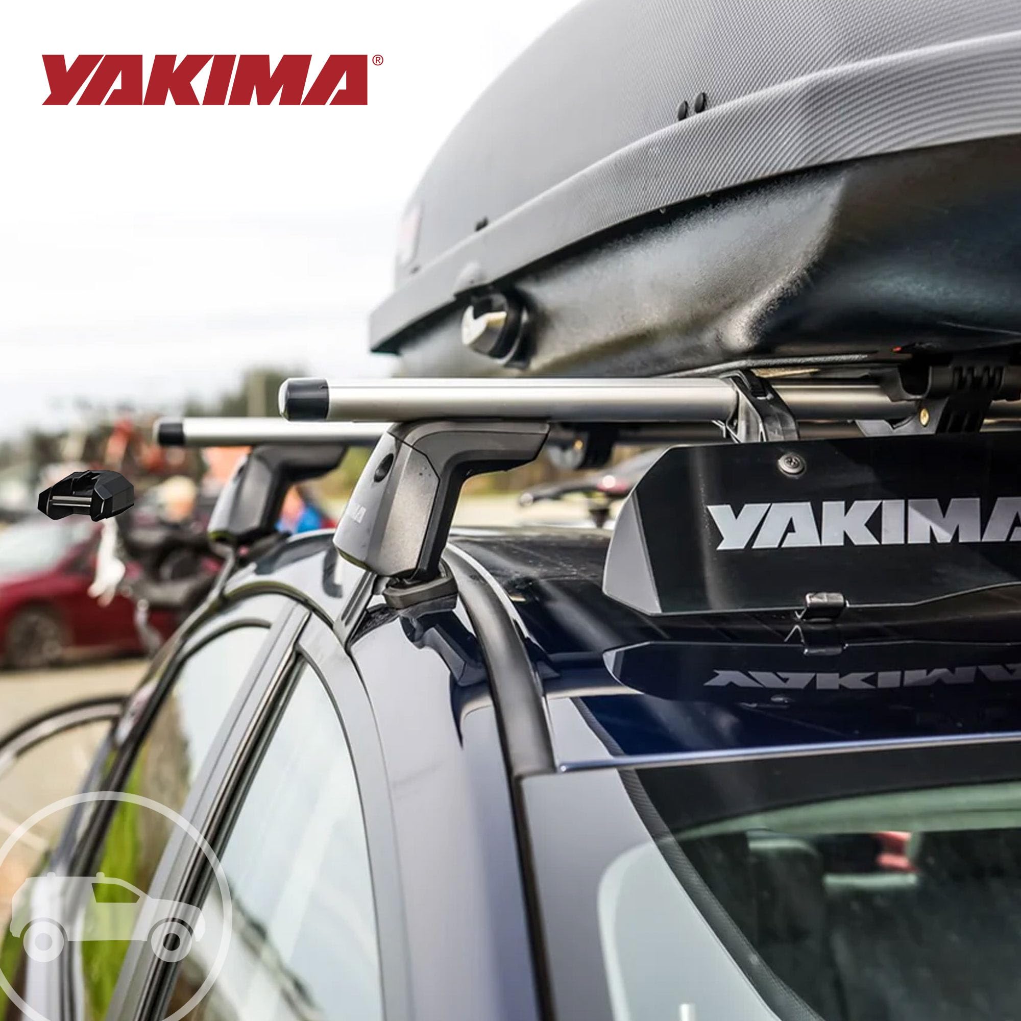 Amazon.com: YAKIMA, JetStream Bar Aerodynamic Crossbars for Roof