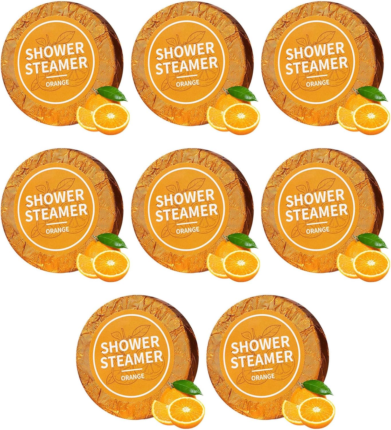 8 Pcs Shower Aromatherapy Steamers – Assorted Women’s Fragrances, Essential Oil Bombs Black Pepper One Size