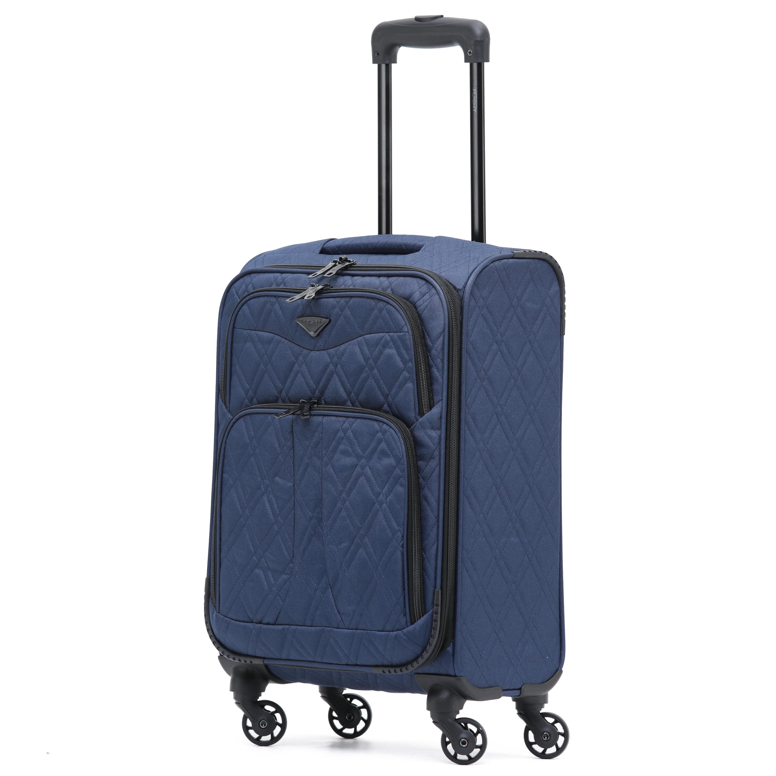 Flight Knight Lightweight 4 Wheel 800D Soft Case Suitcases Anti Crack Cabin & Hold Luggage Options Approved for Over 100 Airlines Including easyJet, BA & Many More! — view 19