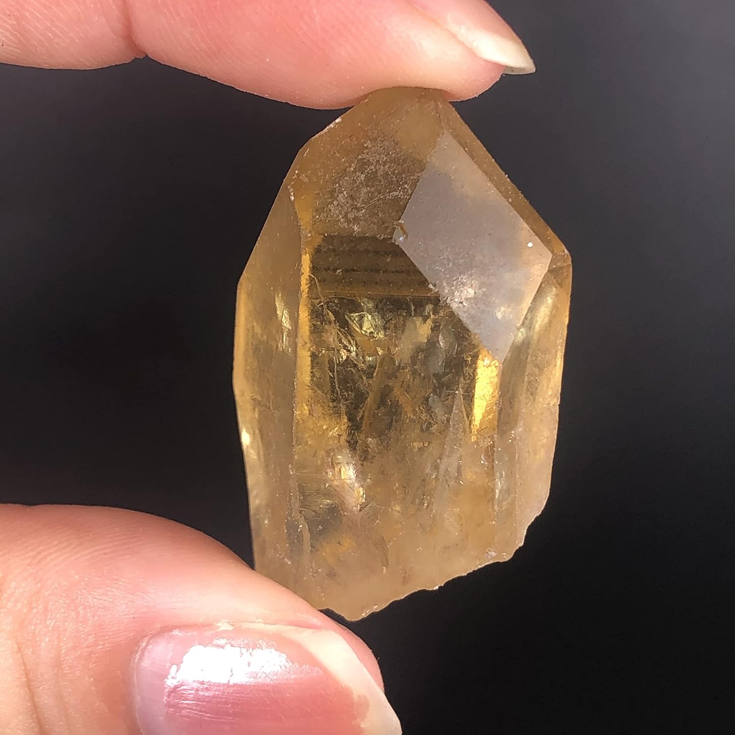 Specimen Healed Natural Smoky Citrine Crystal Stone Raw Gemstone Rough Specimen MineralsStone Home Decoration As a Gift dingchi Ornaments (Size : 6 Pieces)