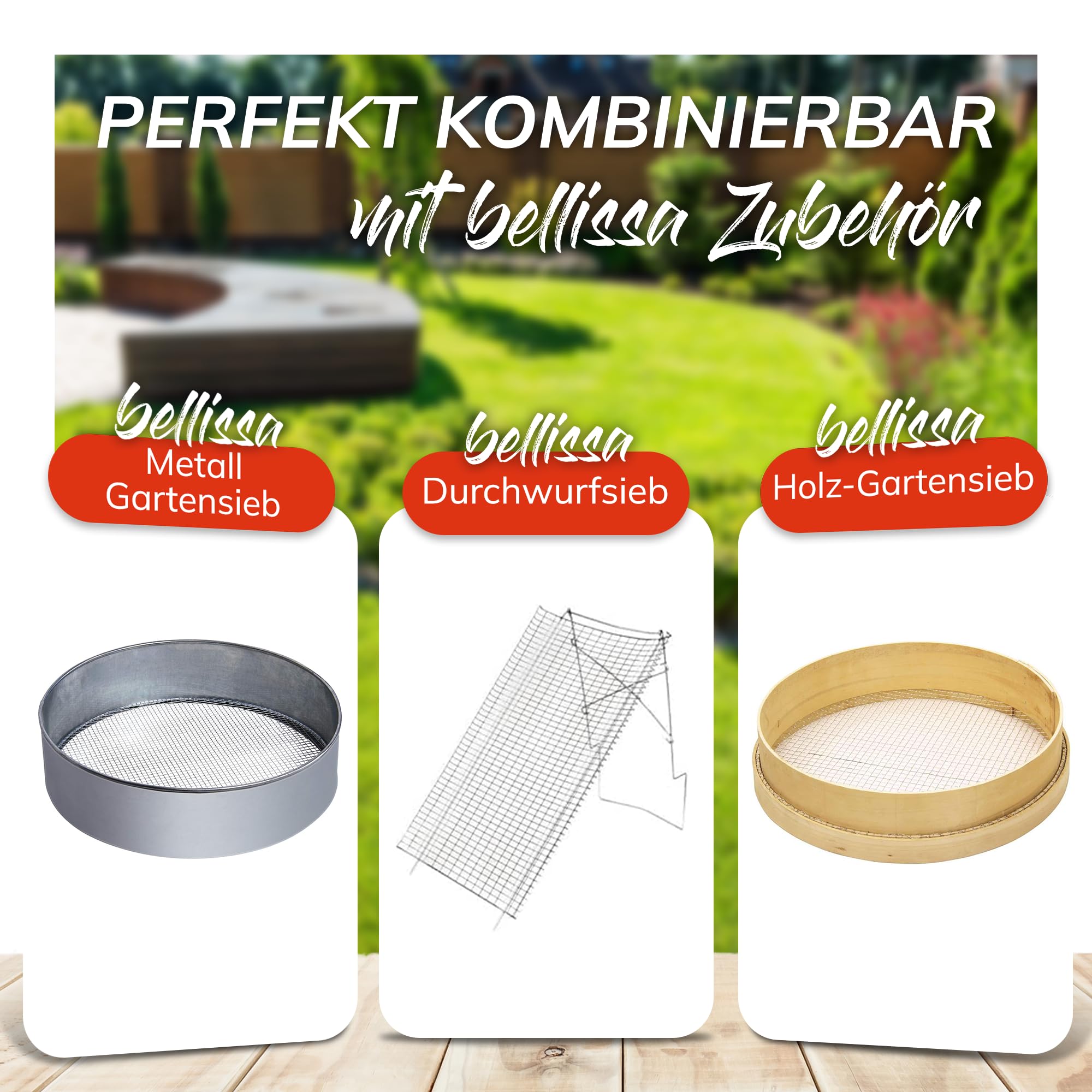 bellissa Gabionen Kräuterspirale Kräuterschnecke verzinkt 110x90x60 cm | Bausatz für Hochbeet, Pflanzring für Kräuter & Gemüse mit Trennfolie, Witterungsbeständig & langlebig, für Garten & Terrasse