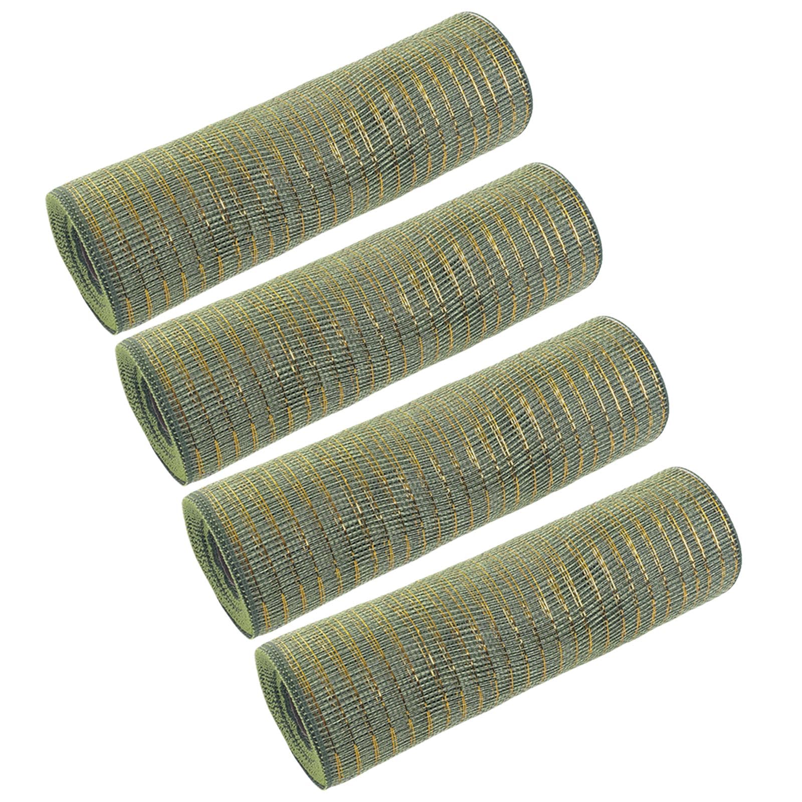 Tfaoys L Of 4 Practica Meshes For Christmas Tree Adornment Suitable For Crafting Bowknot Wreaths And Holiday Arrangements Bowknot Making Materials