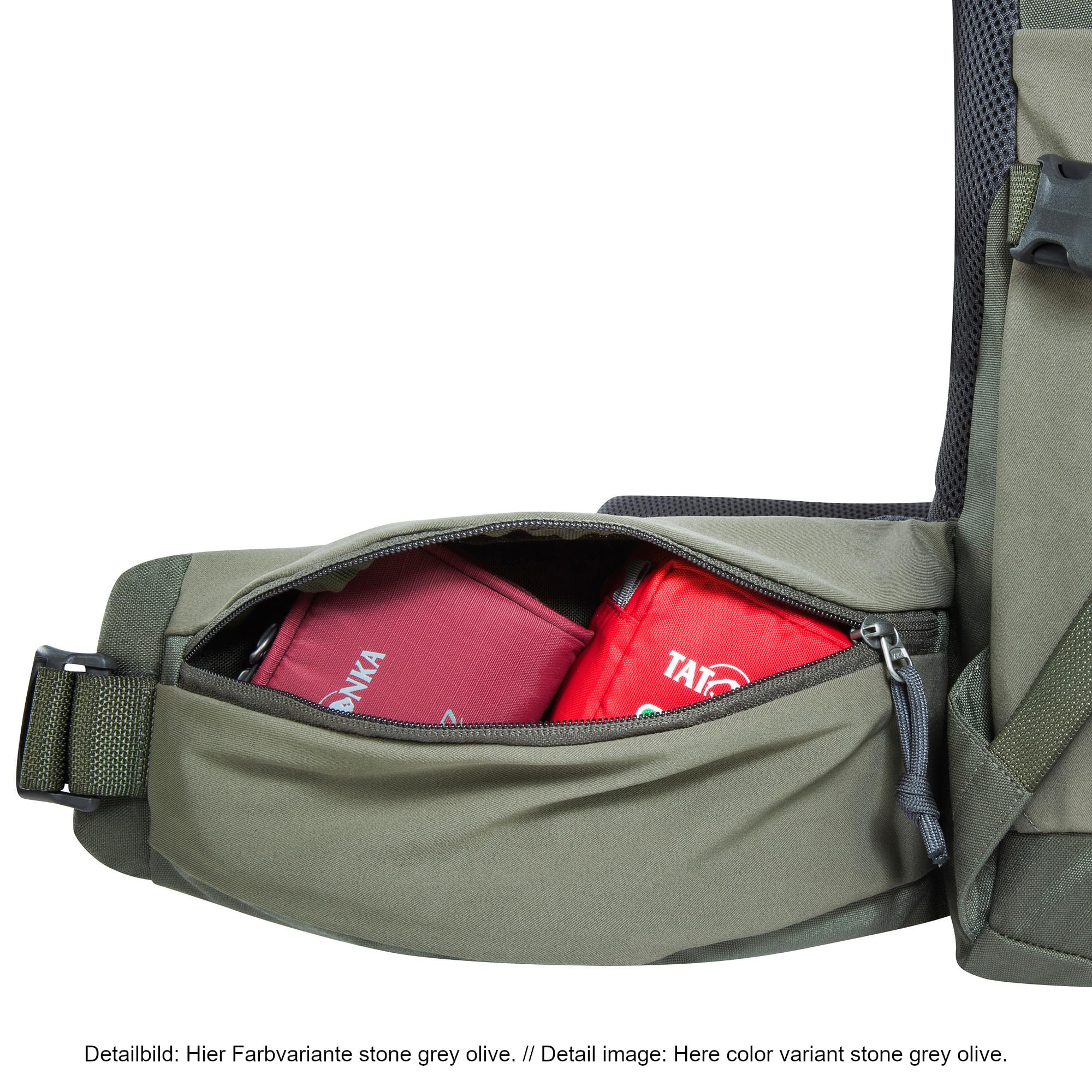 Tatonka Pyrox 40+10 Women BC - Bushcraft-Rucksack für Damen - Mit großer Frontöffnung, MOLLE-System, Bodenfach, Regenhülle und stufenlos einstellbarem Rückensystem - 50 Liter