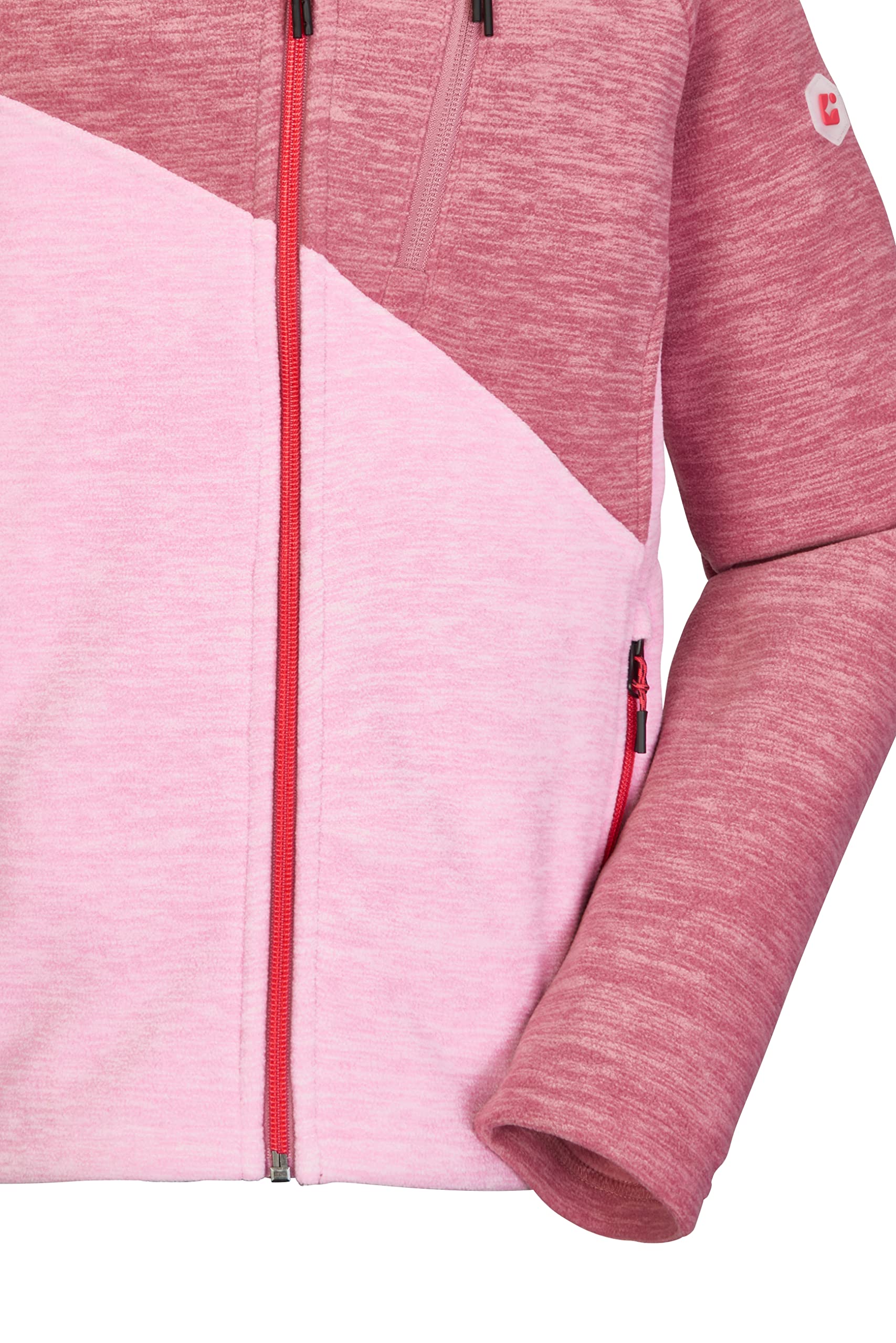 Killtec Mädchen Kos 202 Grls Flc Jckt Fleecejacke mit Kapuze