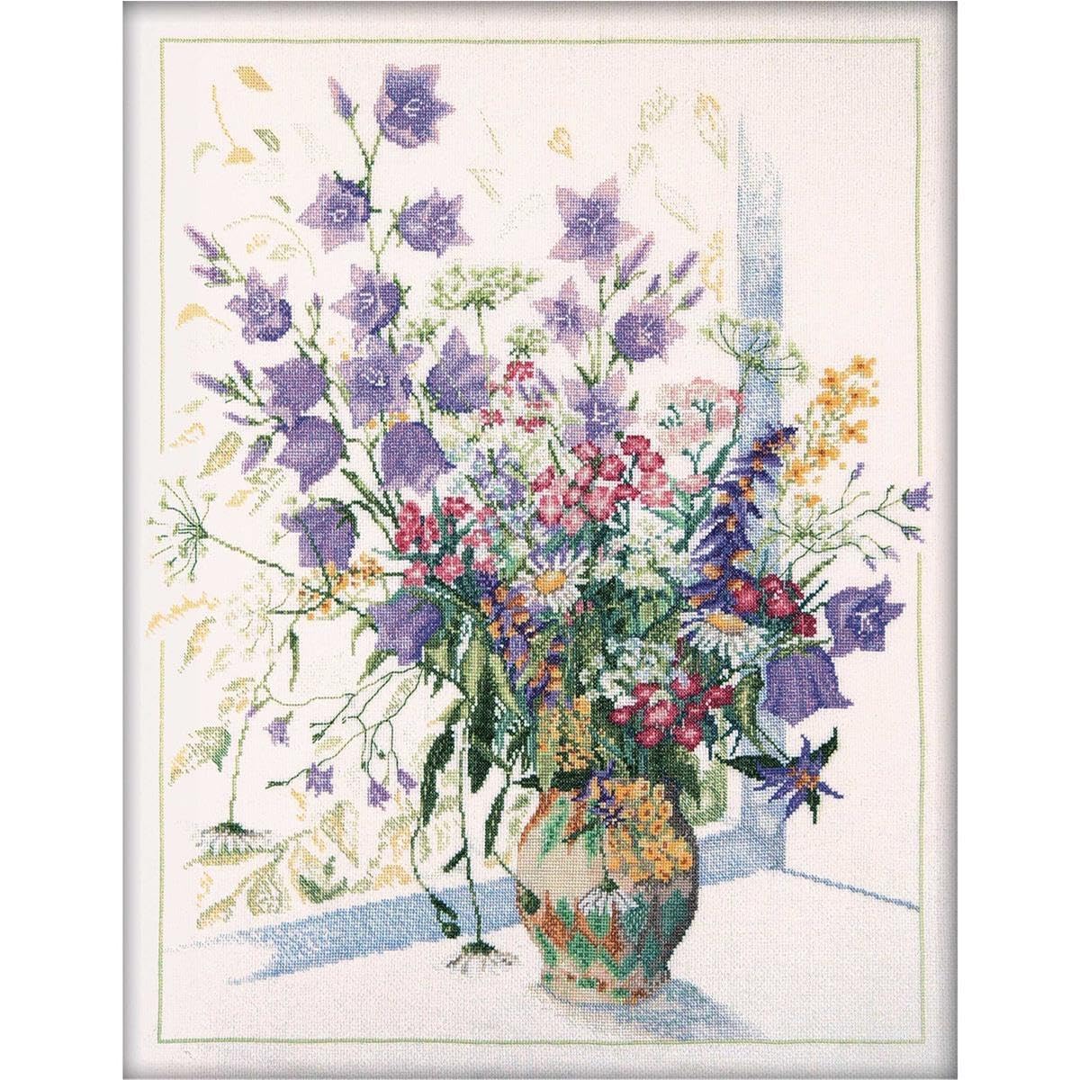 Rto Multicoloured Cross Stitch Kit, Cotton, 37X46 Cm