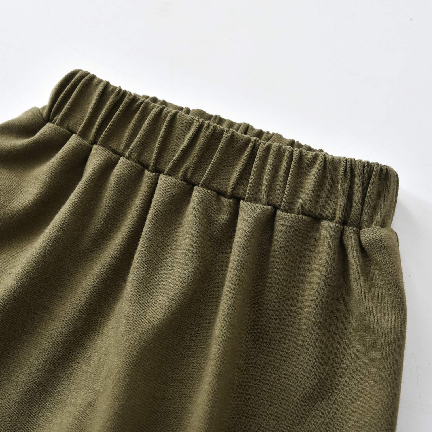 Conjunto de ropa para bebé niño pequeño con letras impresas, parte superior y pantalón