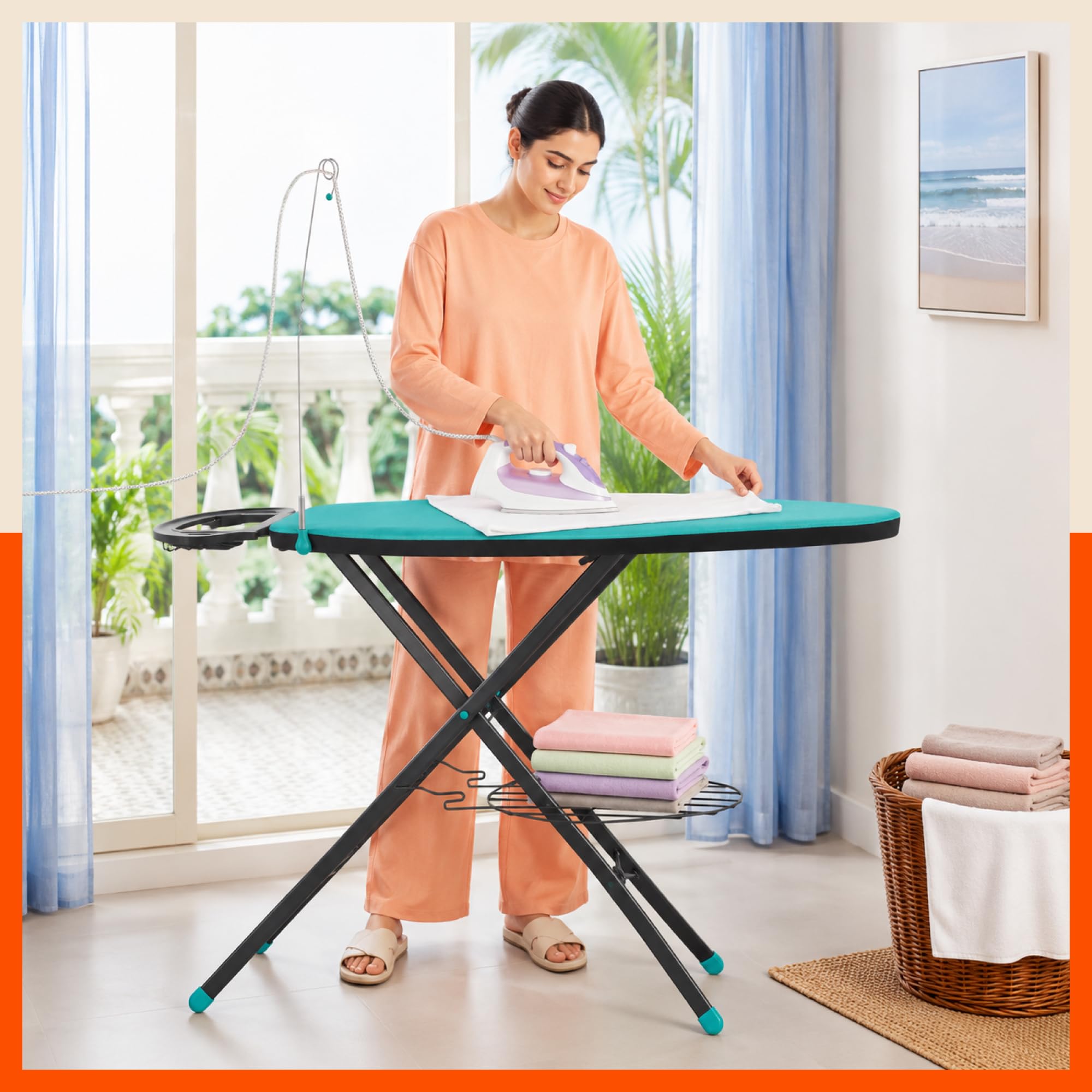 Bathla X-Pres Ace Pro Ironing Board - Foldable & Adjustable -14 Bathla X-Pres Ace Pro Ironing Board - Foldable & Adjustable -14