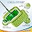 KEEPOW Reusable Microfiber Mop Pads Compatible with Swiffer Sweeper Mop, Dry Sweeping Cloths, Washable Wet Mopping Cloth Refills for Surface/Hardwood Floor Cleaning, 8 Pack (Mop is Not Included)