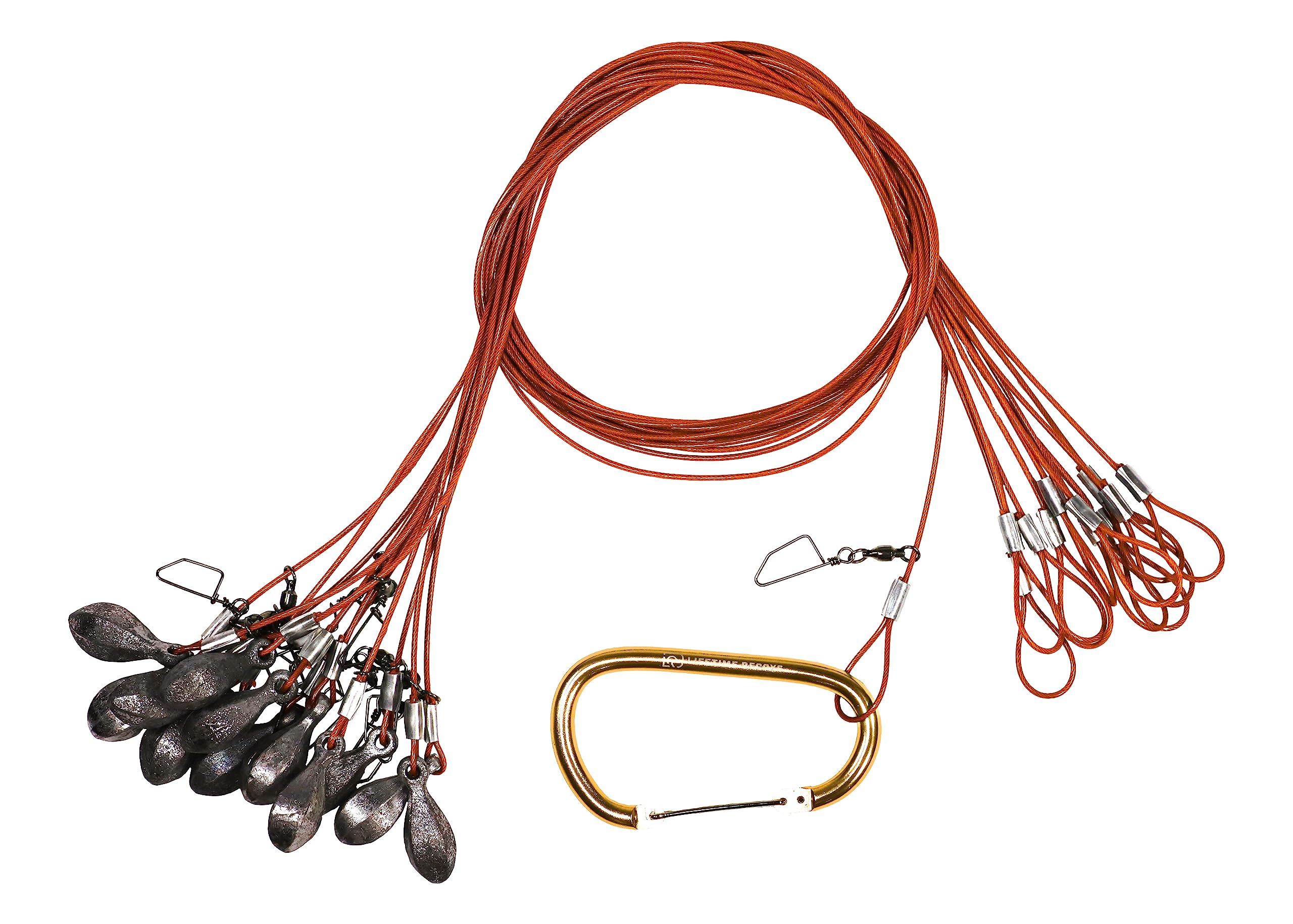 Texas Rig Decoy Lifetime Decoys Texas Rig DIY Kit - Mallard Foot Orange ...